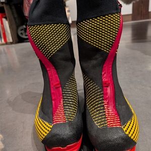 La Sportiva Women's Black, Yellow, and Red Winter Boots